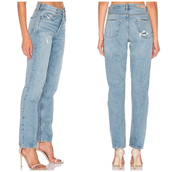 NWT GRLFRND Helena Straight Jeans Last Dance - Picture 2 of 7